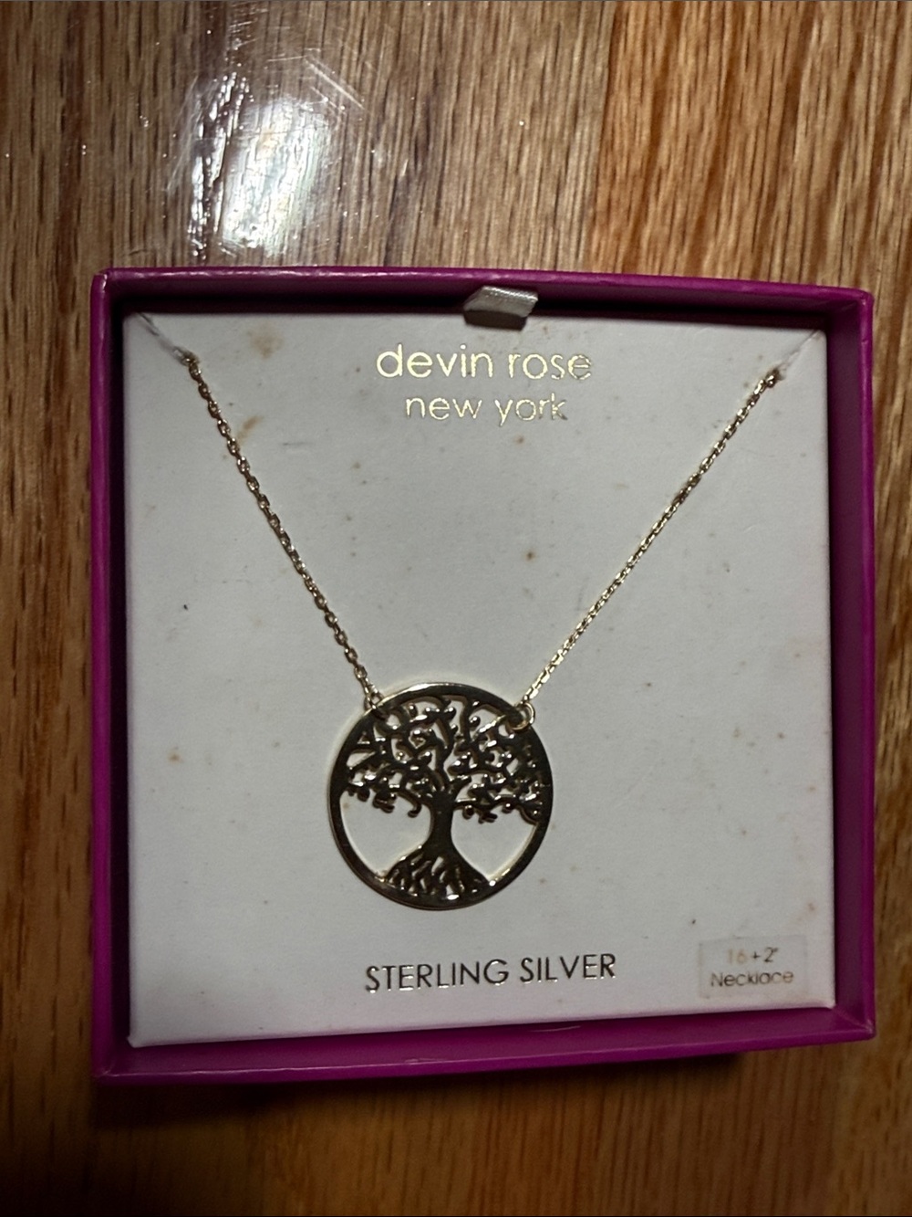 Sterling Silver Tree of Life Necklace in Silver